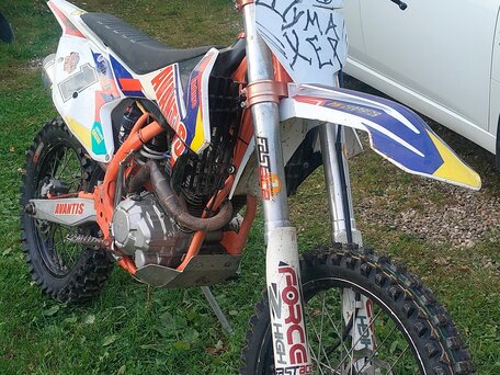 2018 Avantis Enduro 250, оранжевый, 110000 рублей, вид 4