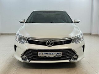 2017 Toyota Camry VII (XV50) Рестайлинг, белый, 2095000 рублей, вид 2
