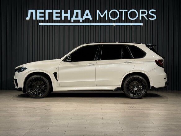 2016 BMW X5 40d III (F15), белый, 4840000 рублей - вид 5