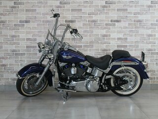 2007 Harley-Davidson Softail Deluxe, синий, 850000 рублей, вид 5