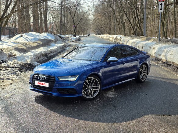 2016 Audi S7 I (4G) Рестайлинг, синий, 5000000 рублей - вид 15