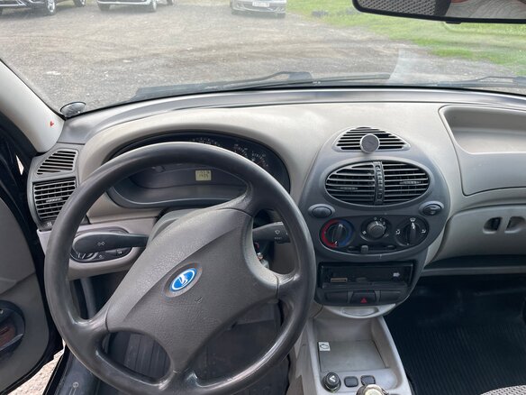 2010 Lada (ВАЗ) Kalina I, чёрный - вид 12