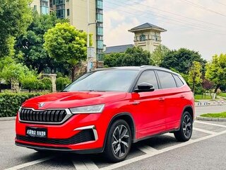 2022 Skoda Kamiq GT I (China Market), красный, 1210000 рублей, вид 1
