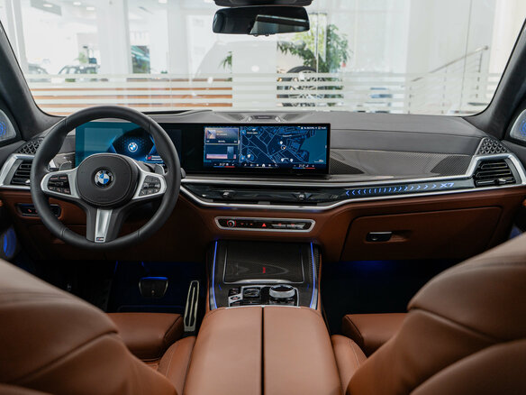 2025 BMW X7 40d I (G07) Рестайлинг, чёрный - вид 10