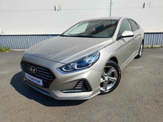 2018 Hyundai Sonata VII (LF) Рестайлинг, бежевый, 1710000 рублей, вид 3