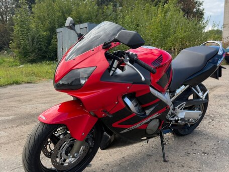 2006 Honda CBR 600F, красный, 590000 рублей, вид 1