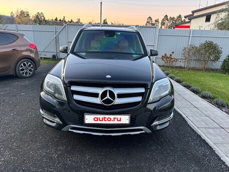 2013 Mercedes-Benz GLK-Класс 220 CDI BlueTEC I (X204) Рестайлинг, чёрный, 1700000 рублей, вид 2