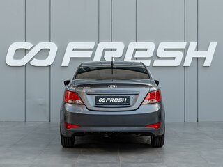 2016 Hyundai Solaris I Рестайлинг, серый, 998000 рублей, вид 4