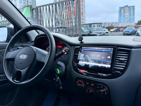 2011 Kia Rio II Рестайлинг, синий, 649000 рублей - вид 14