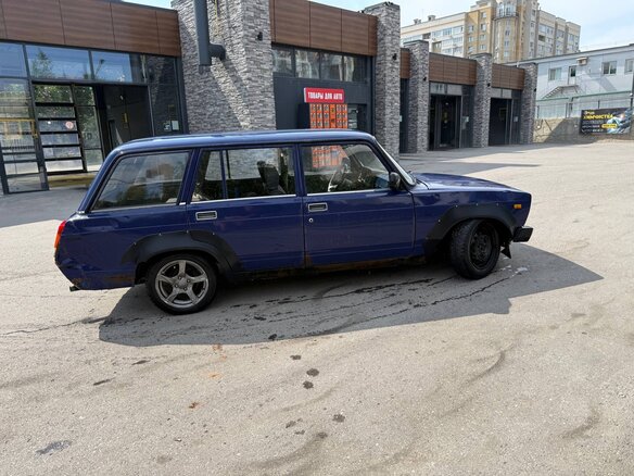 1999 Lada (ВАЗ) 2104 21047, синий, 195000 рублей - вид 4