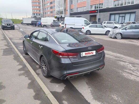 2017 Kia Optima IV, серый, 1630000 рублей - вид 4