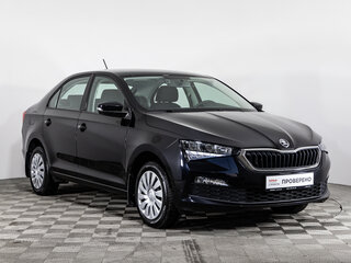 2020 Skoda Rapid II, чёрный, 1475000 рублей, вид 3