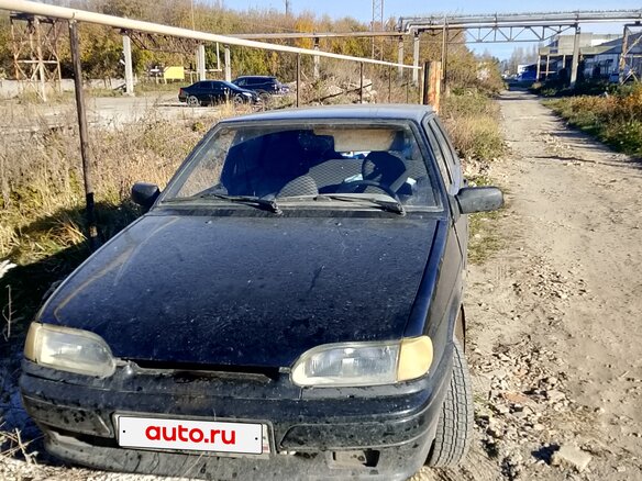 2008 Lada (ВАЗ) 2114, чёрный, 120000 рублей