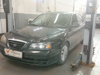 2005 Hyundai Elantra III (XD2) Рестайлинг, чёрный, 210000 рублей, вид 1