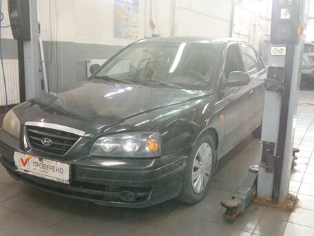 2005 Hyundai Elantra III (XD2) Рестайлинг, чёрный, 210000 рублей, вид 1