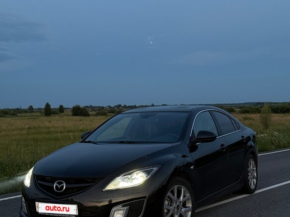 2008 Mazda 6 II (GH), чёрный, 769999 рублей
