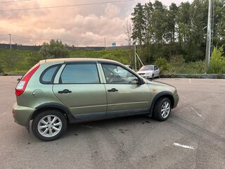 2011 Lada (ВАЗ) Kalina I, зелёный, 240000 рублей, вид 2