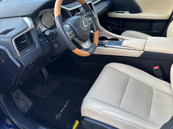 2021 Lexus RX 350L IV Рестайлинг, синий, 5499000 рублей - вид 6
