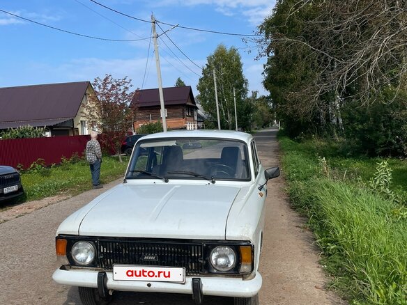 1997 Москвич 412 ИЭ, белый, 850000 рублей - вид 1