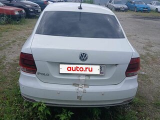 2018 Volkswagen Polo V Рестайлинг, белый, 764000 рублей, вид 4