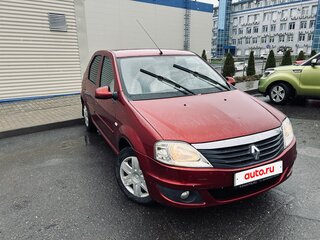 2010 Renault Logan I Рестайлинг, красный, 490000 рублей, вид 2