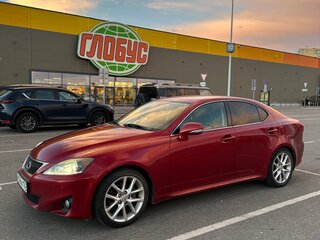 2011 Lexus IS 250 II Рестайлинг 2, красный, 1450000 рублей, вид 3