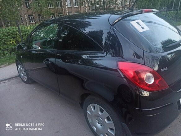 2008 Opel Corsa D, чёрный, 560000 рублей - вид 8