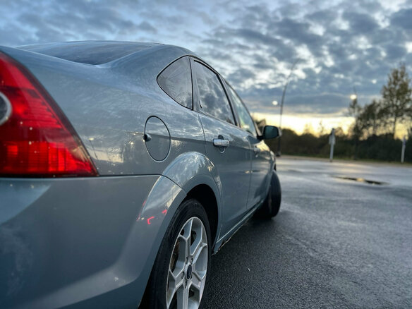 2008 Ford Focus II Рестайлинг, голубой, 390000 рублей - вид 7