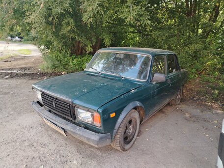 2009 Lada (ВАЗ) 2107, зелёный, 150000 рублей, вид 1