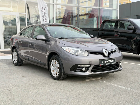2013 Renault Fluence I Рестайлинг, серый - вид 3