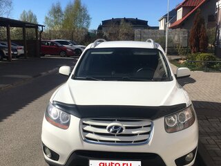 2011 Hyundai Santa Fe II Рестайлинг, белый, 1499000 рублей, вид 2