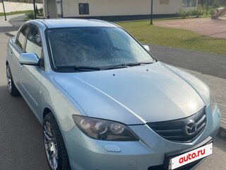 2007 Mazda 3 I (BK) Рестайлинг, голубой, 777777 рублей, вид 3