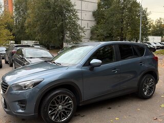 2015 Mazda CX-5 I Рестайлинг, голубой, 1615000 рублей, вид 4