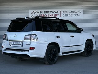 2014 Lexus LX 570 III Рестайлинг, белый, 4695000 рублей, вид 5
