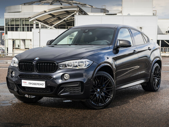 2018 BMW X6 30d II (F16), чёрный, 3600000 рублей