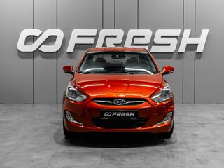 2012 Hyundai Solaris I, красный, 799000 рублей, вид 3