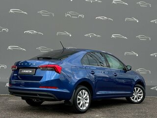2021 Skoda Rapid II, синий, 1859600 рублей, вид 2