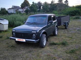 2013 Lada (ВАЗ) 2121 (4x4) I Рестайлинг, зелёный, 450000 рублей, вид 1