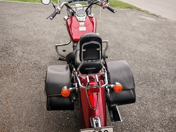 2006 Honda Shadow 750, красный, 530000 рублей - вид 7