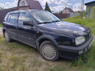 1997 Volkswagen Golf III, чёрный, 195000 рублей, вид 1