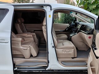 2012 Toyota Alphard II, белый, 2590000 рублей, вид 1