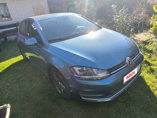 2014 Volkswagen Golf VII, синий, 1330000 рублей, вид 3