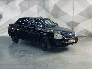 2017 Lada (ВАЗ) Priora I Рестайлинг, чёрный, 600000 рублей, вид 3