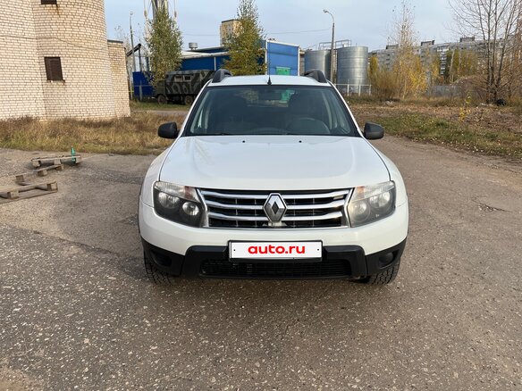 2014 Renault Duster I, белый, 840000 рублей - вид 1