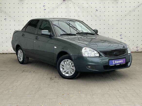 2010 Lada (ВАЗ) Priora I, зелёный - вид 2