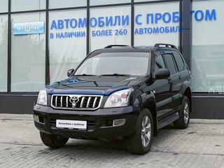 2007 Toyota Land Cruiser Prado 5-speed 120 Series Рестайлинг, чёрный, 2285000 рублей, вид 1
