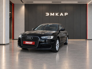 2015 Audi A6 IV (C7) Рестайлинг, чёрный, 1575000 рублей, вид 1