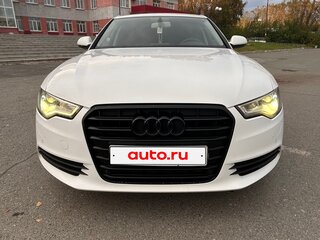 2014 Audi A6 IV (C7), белый, 1800000 рублей, вид 3