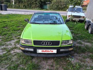 1992 Audi Cabriolet, зелёный, 700000 рублей, вид 3