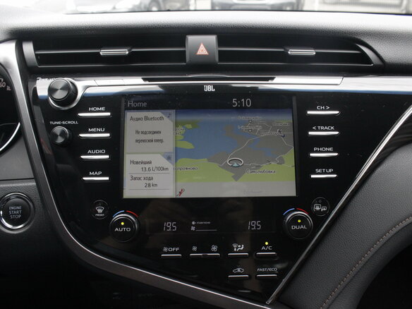 2020 Toyota Camry VIII (XV70), чёрный - вид 13